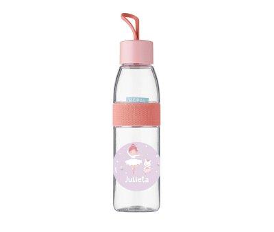 Garrafa Personalizada Ellipse Vivid Mauve 500ml Ballet