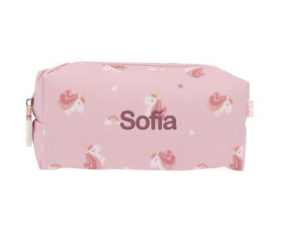 Estuche Escolar Magical Unicorn Personalizable