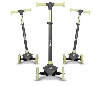Monopattino Jessy Led Grey Green Lionelo