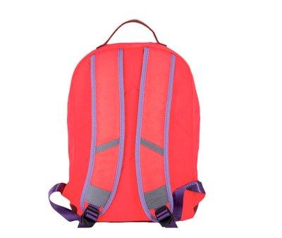 Zaino Retro Rosso Arcobaleno Personalizzabile
