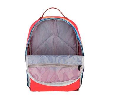 Zaino Retro Rosso Arcobaleno Personalizzabile