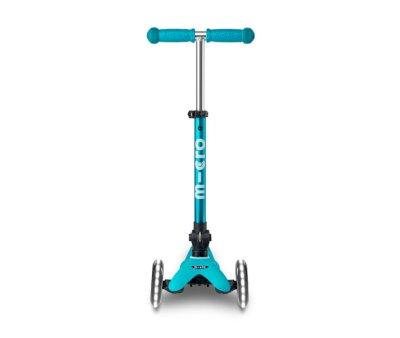 Patinete Plegable Mini Micro Deluxe Aqua Luces LED