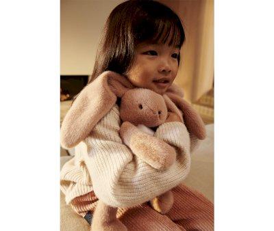 Peluche Berto Rabbit Pale GRANDE Tuscany Personalizable