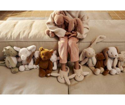 Peluche Berto Rabbit Pale GRANDE Tuscany Personalizable