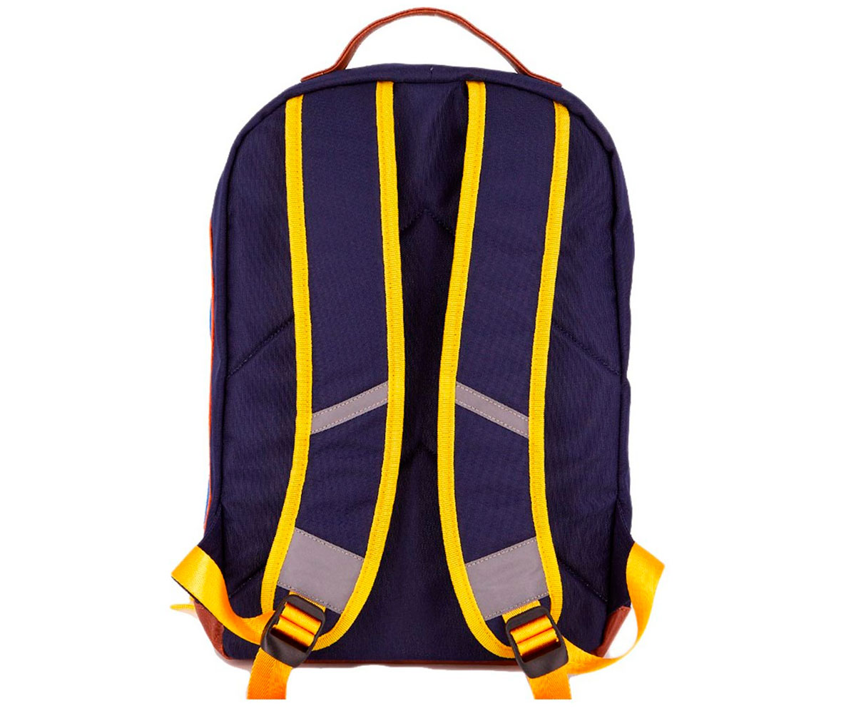 Zaino Retro Blu Arcobaleno Personalizzabile - Tutete