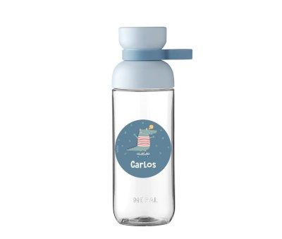 Botella de Agua Vita Nordic Blue 500ml Croc