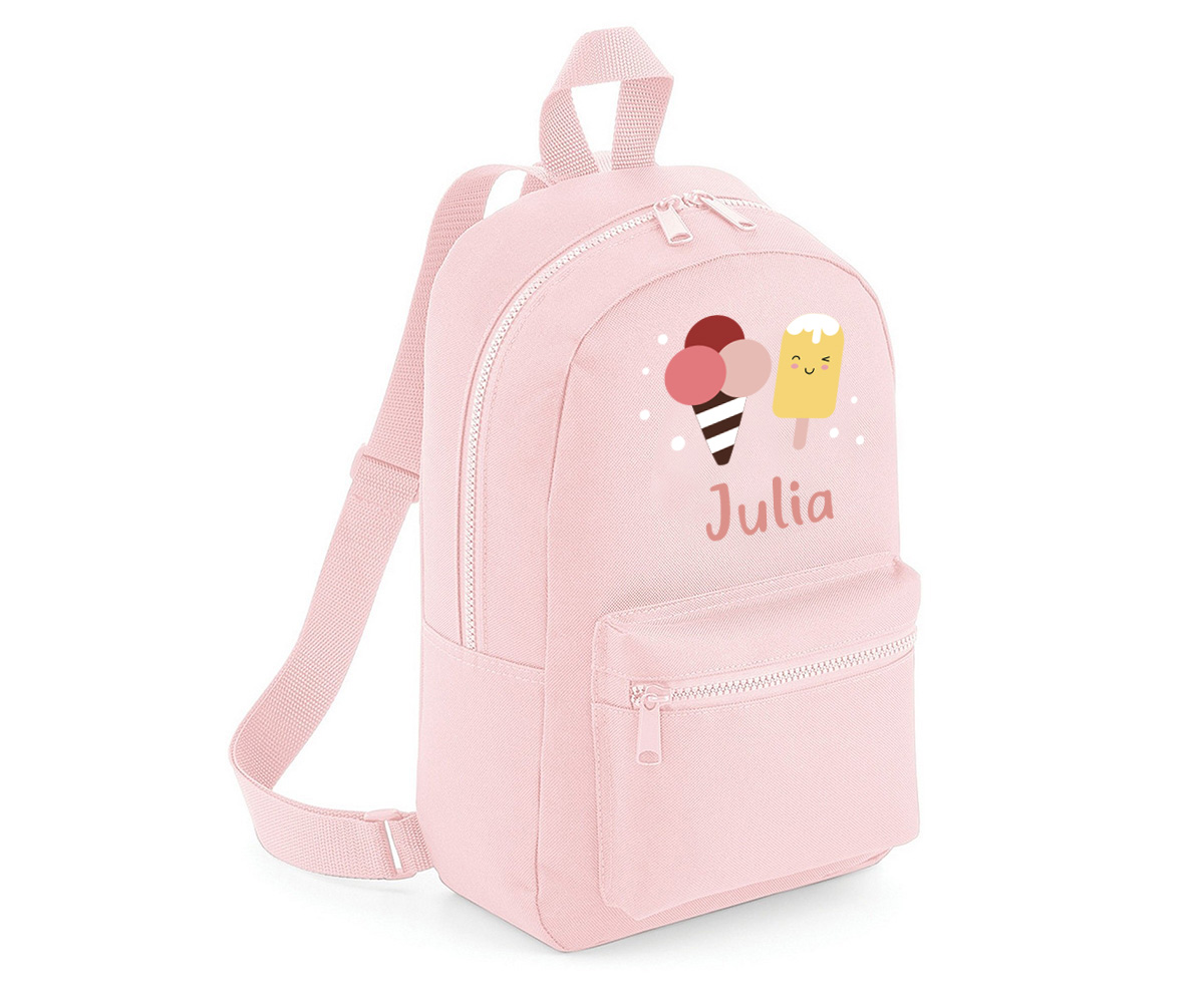 Mochila Mini Fashion Rosa Personalizada Sugary