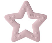 Mordedor Bibs Baby Bitie Star Pink Plum