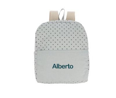 Mochila Mini Star Grey Personalizvel