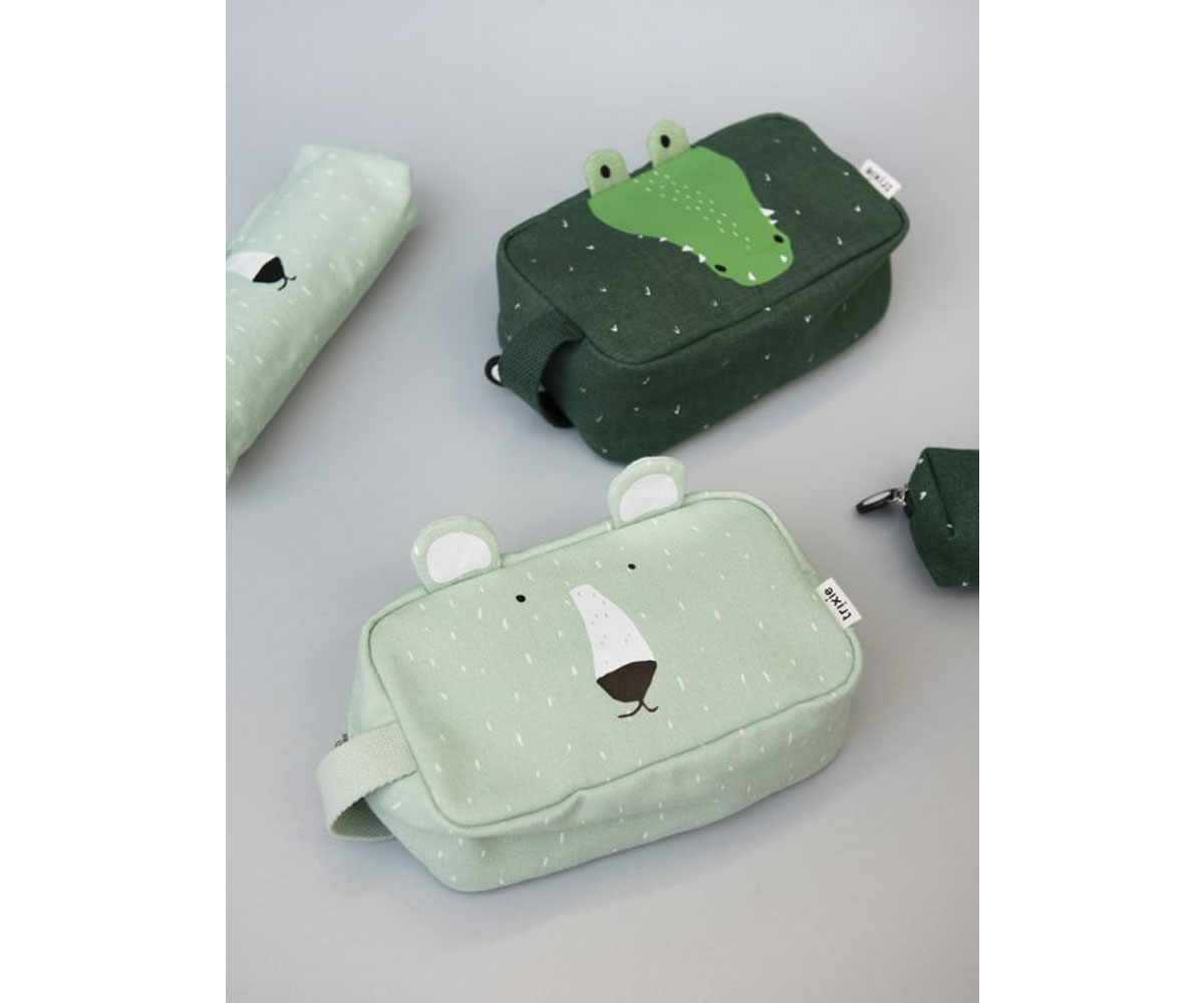 Trousse de toilette Mr. Crocodile personnalisable - Tutete