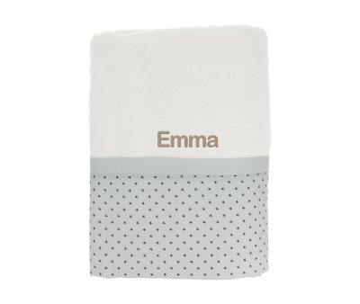 Toalla de Bao Mini Star Grey Personalizable