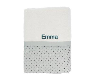 Toalla de Bao Mini Star Grey Personalizable