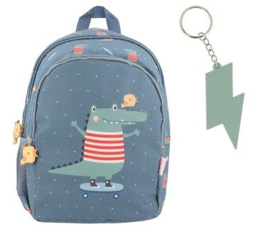 Mochila Mediana Croc + Llavero Personalizable