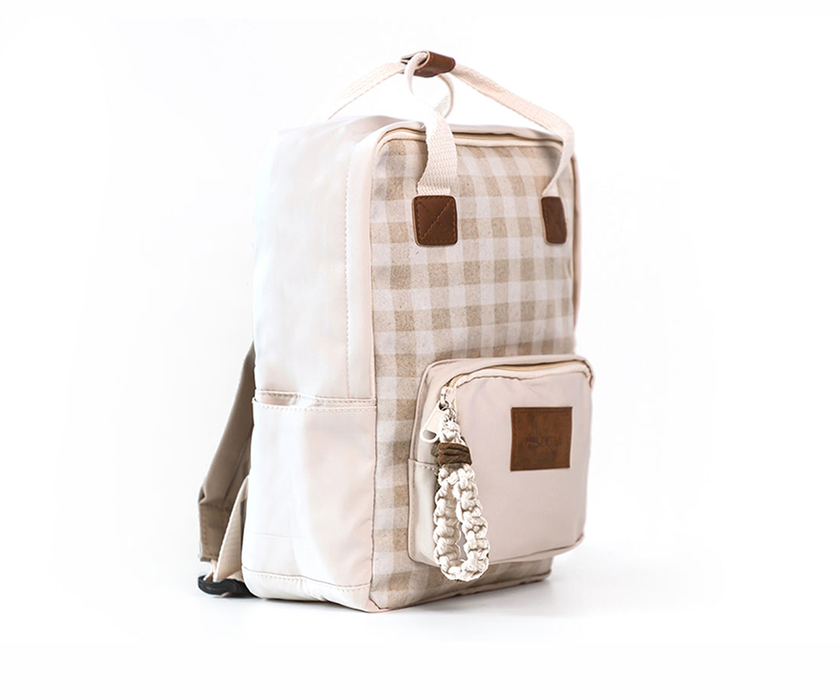 Mochila Escolar Classic Squares - Tutete