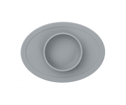 Bol de silicona Mini Mat Gris Oscuro