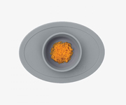 Bol de silicona Mini Mat Gris Oscuro