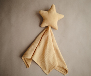 Doudou Mushie Lovely Star Fall Yellow