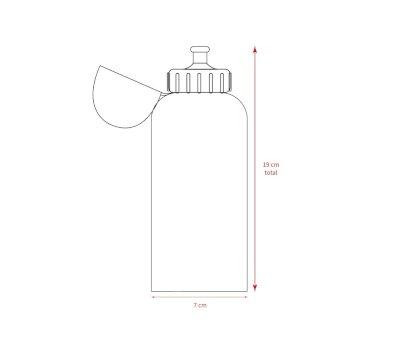 Gourde en Acier Inoxydable Stitch Let's Eat Pink 500 ml