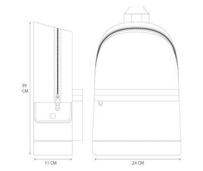 Sac  Dos Primaire Milky Kiss