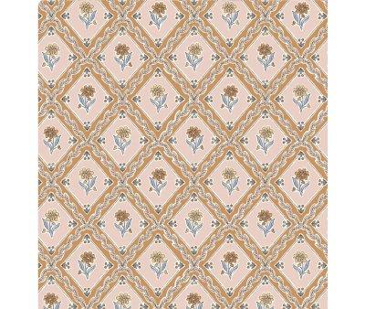 Cama Ambroise com colcho e Rodas Madeira Rosa Velho Bonecas