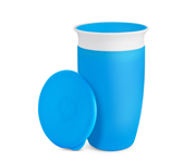 Vaso Antigoteo Miracle 360 con Tapa Azul 295ml