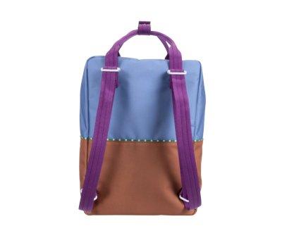 Mochila Grande Personalizable Better Together Colourblocking Badminton Blue + Leather Ball
