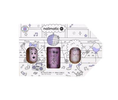 Set Nailmatic Infantil Bus Party Purple
