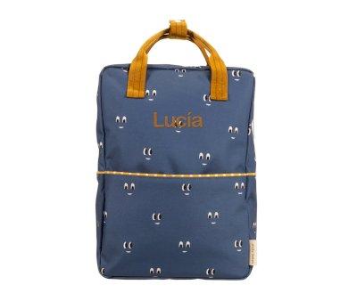 Mochila Grande Sticky Lemon Better Together Special Edition Eyes Boxing Blue