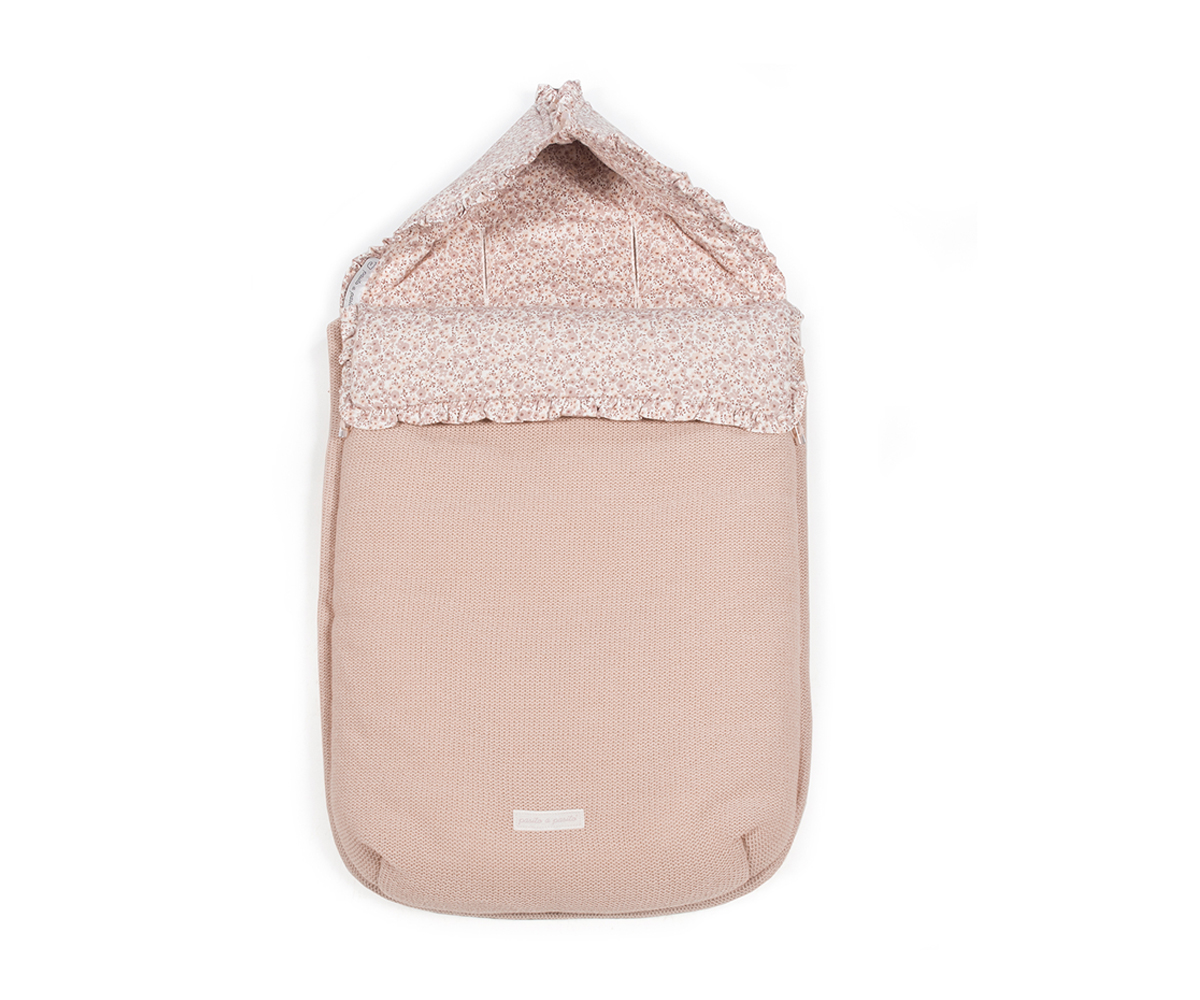 Sac De Couchage Cuco 3 En 1 Flower Mellow Rose Tricot