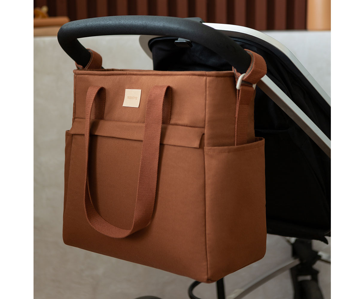 Bolso Carro Bebé Baby on The Go Clay Brown - Tutete