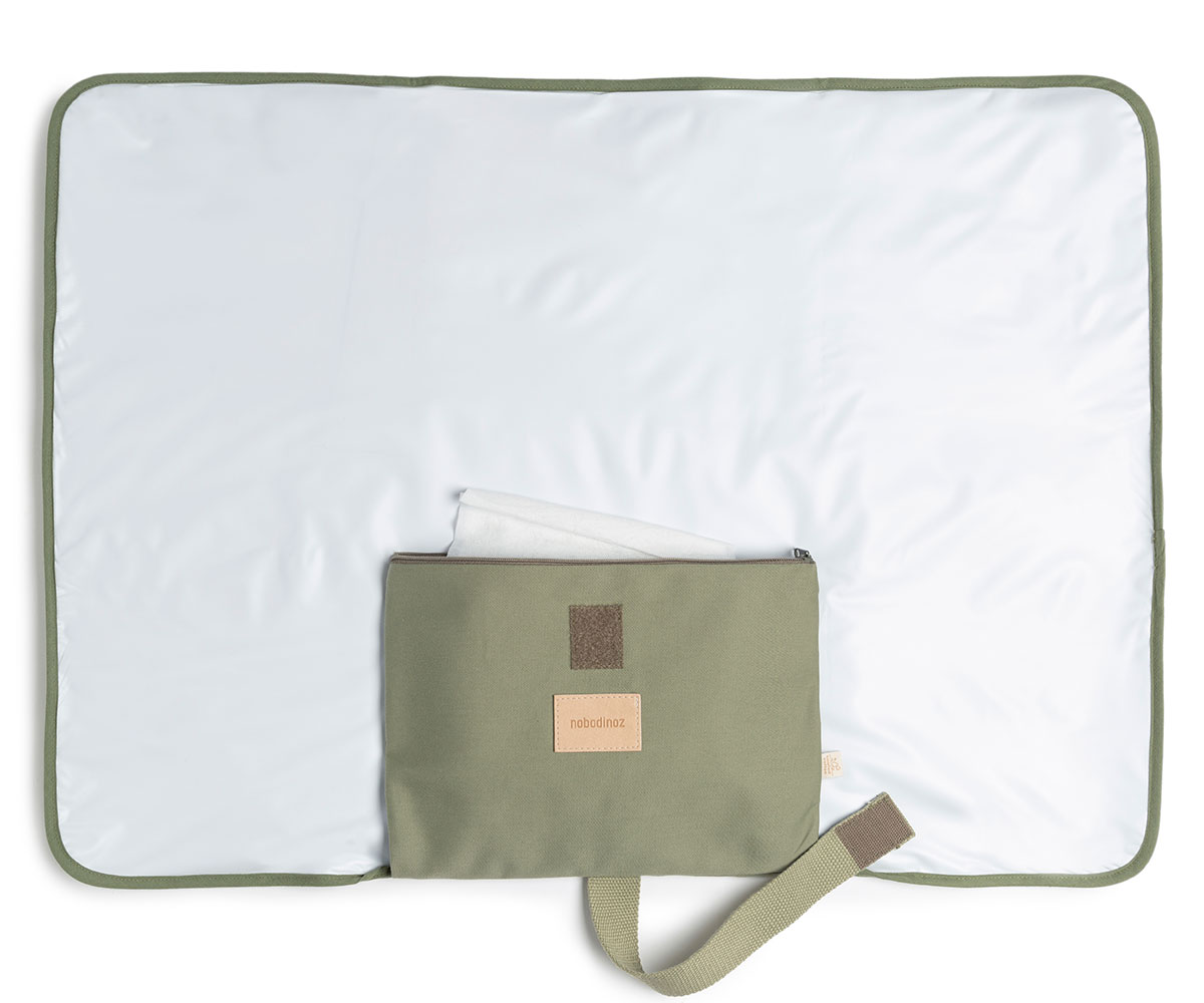 Matelas A Langer De Voyage Baby On The Go Vert Olive Tutete