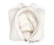 Saco Capazo Teddy Ivory Powder