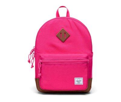 Mochila Personalizvel Herschel Heritage Kids Fuchsia Purple/Saddle Brown