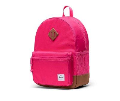 Mochila Personalizvel Herschel Heritage Kids Fuchsia Purple/Saddle Brown