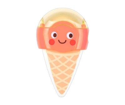 1 Unit Ice Cream Sharpener and Eraser Be Happy