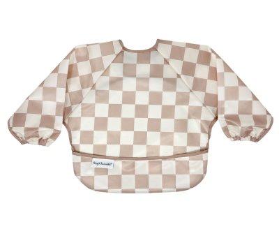 Bavaglio Impermeabile Maniche Checkers Beige