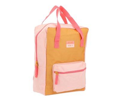 School Backpack Milky Kiss Bright Vibes Yellow Personalised