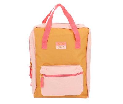 School Backpack Milky Kiss Bright Vibes Yellow Personalised