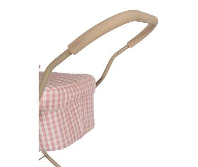 Carrito de Muecas Powder Pink Check