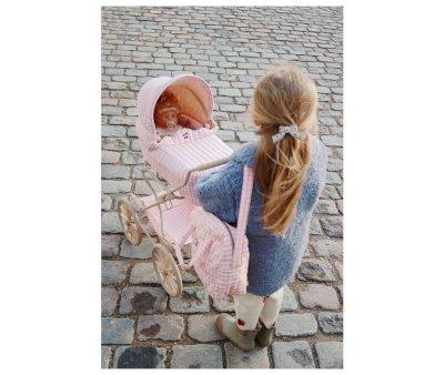 Carrito de Muecas Powder Pink Check