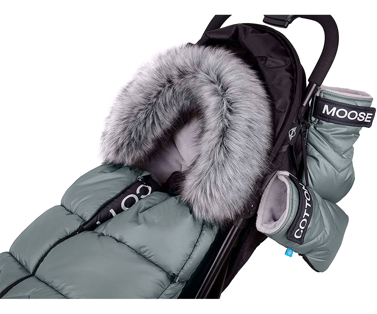 Saco Carro Bebé Moose North Jungle Green - Tutete