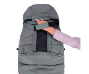 Saco Carro Beb Moose North Jungle Green