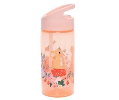 Plastic Bottle with Straw Animals Picnic Personalised