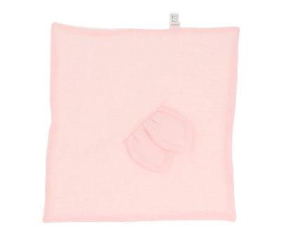 Doudou Rainbow Dots Rosa Personalizable