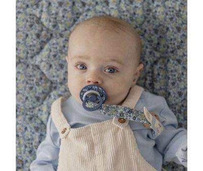 Portasucchietto BIBS Liberty Chamomile Lawn Violeta Sky