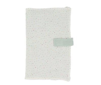 Porta Toallitas Rainbow Dots Verde