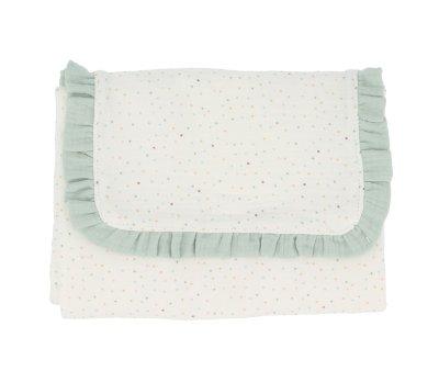 Foldable Changer Rainbow Dots Green