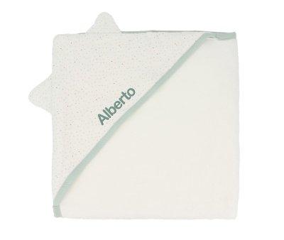 Capa de banho Verde Rainbow Dots Personalizvel