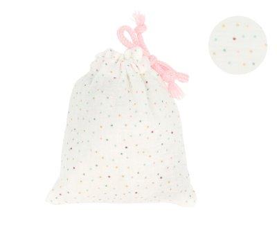 Portachupetes Rainbow Dots Rosa