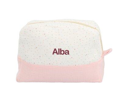 Beauty Grande Personalizzabile Rainbow Dots Rosa